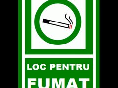 Placuta loc de fumat